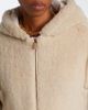 Max Mara Max Mara Hooded alpaca, wool, and silk zip-up coat - 3