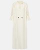 Max Mara Max Mara Jene linen and silk-blend maxi dress - 1