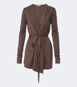 Max Mara Max Mara Jersey wrap cardigan