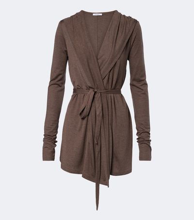 Max Mara Max Mara Jersey wrap cardigan