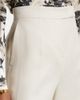 Max Mara Max Mara Kaki linen wide-leg Bermuda shorts - 4