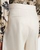 Max Mara Max Mara Kaki linen wide-leg Bermuda shorts - 5