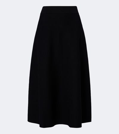 Max Mara Max Mara Knitted A-line midi skirt