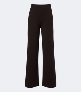 Max Mara Max Mara Knitted wool-blend wide-leg pants