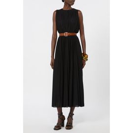 Max Mara Max Mara Laghi Pleated Jersey Dress