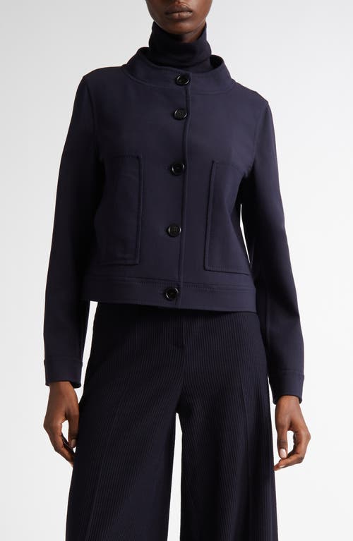 Max Mara Max Mara Lamine Stretch Virgin Wool Jacket