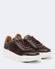 Max Mara Max Mara Leather-trimmed suede platform sneakers - 1
