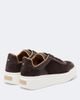 Max Mara Max Mara Leather-trimmed suede platform sneakers - 3