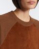 Max Mara Max Mara Leather-trimmed wool and cashmere sweater dress - 3