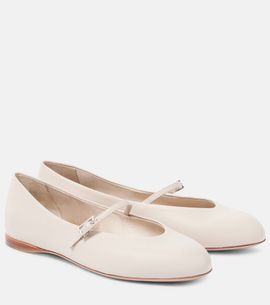 Max Mara Max Mara Leather ballet flats