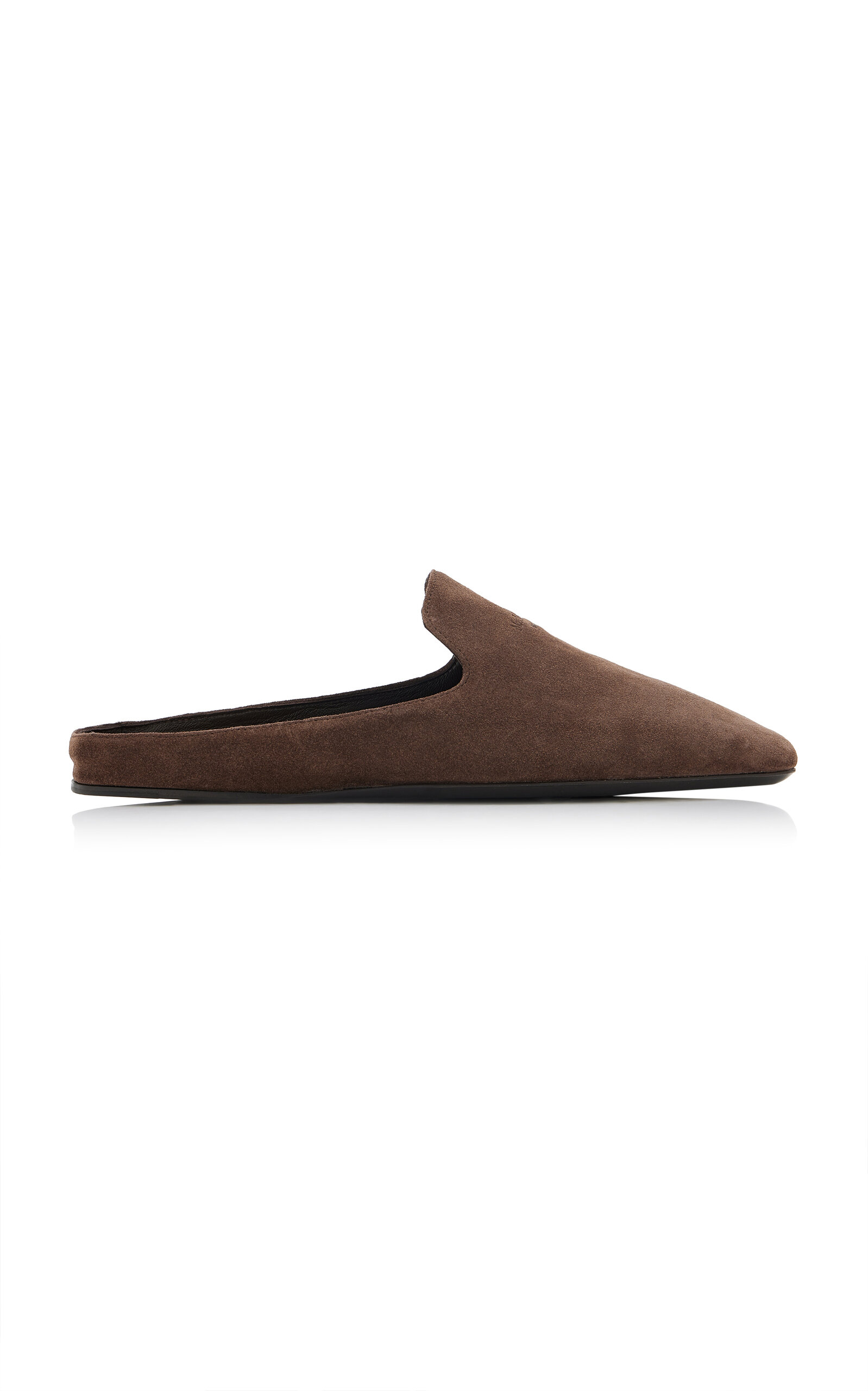 Max Mara Max Mara Leather SquareToe Mules