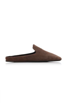 Max Mara Max Mara Leather SquareToe Mules