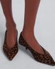 Max Mara Max Mara Leopard-print calf hair pumps - 3
