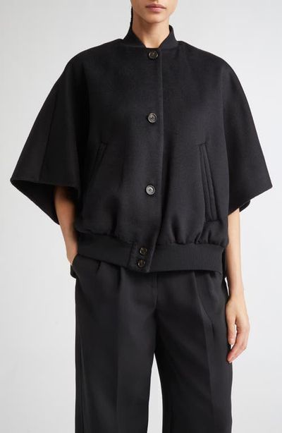 Max Mara Max Mara Leticia Double Face Cashmere Cape