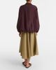 Max Mara Max Mara Linen and silk twill midi skirt - 6