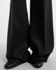 Max Mara Max Mara Linen and silk twill wide-leg pants - 4