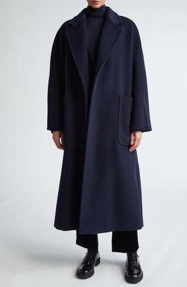 Max Mara Max Mara Locri Wool & Cashmere Belted Coat