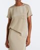 Max Mara Max Mara Logo silk top - 2