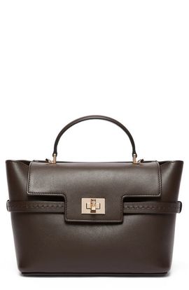 Max Mara Max Mara Margy Leather Top Handle Bag