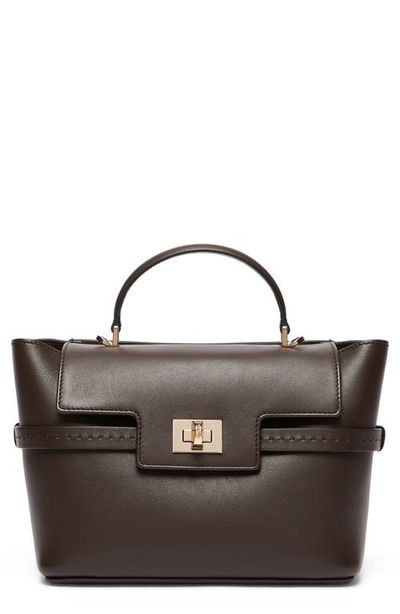 Max Mara Max Mara Margy Leather Top Handle Bag