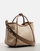 Max Mara Max Mara Marin Small leather-trimmed top-handle bag - 4