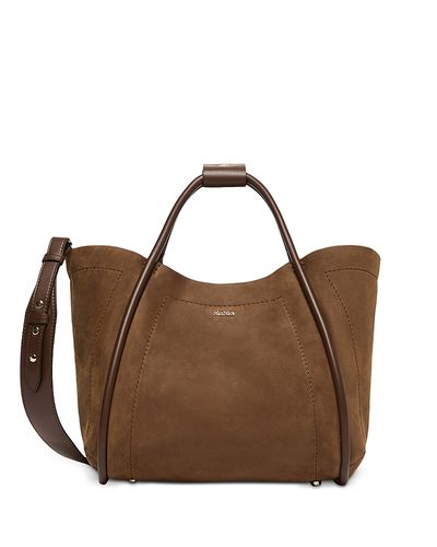 Max Mara Max Mara Marine Suede Handbag