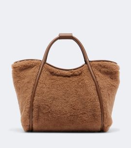 Max Mara Max Mara Medium leather-trimmed tote bag