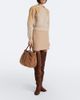 Max Mara Max Mara Medium leather-trimmed tote bag - 5