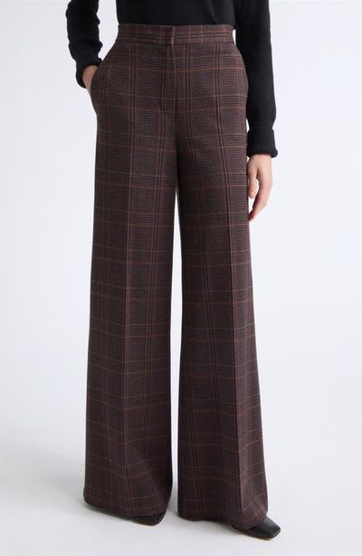 Max Mara Max Mara Memiro Plaid Wool Trousers