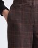 Max Mara Max Mara Memiro Plaid Wool Trousers - 5