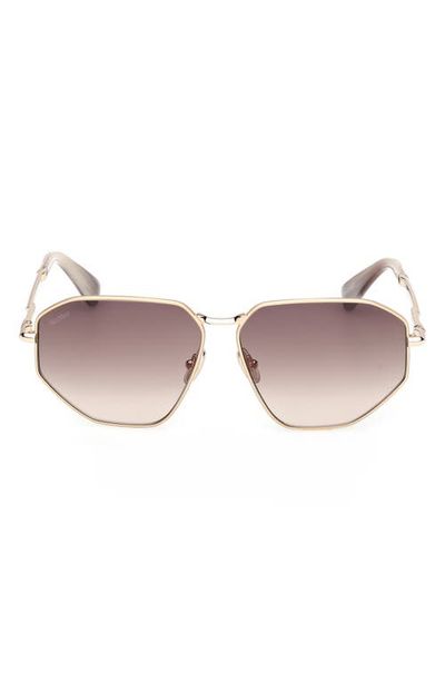Max Mara Max Mara Miller 54mm Navigator Sunglasses