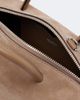 Max Mara Max Mara Mini suede top-handle bag - 3
