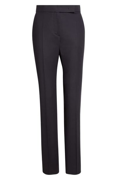 Max Mara Max Mara Modino Slim Cut Stretch Cotton Trousers