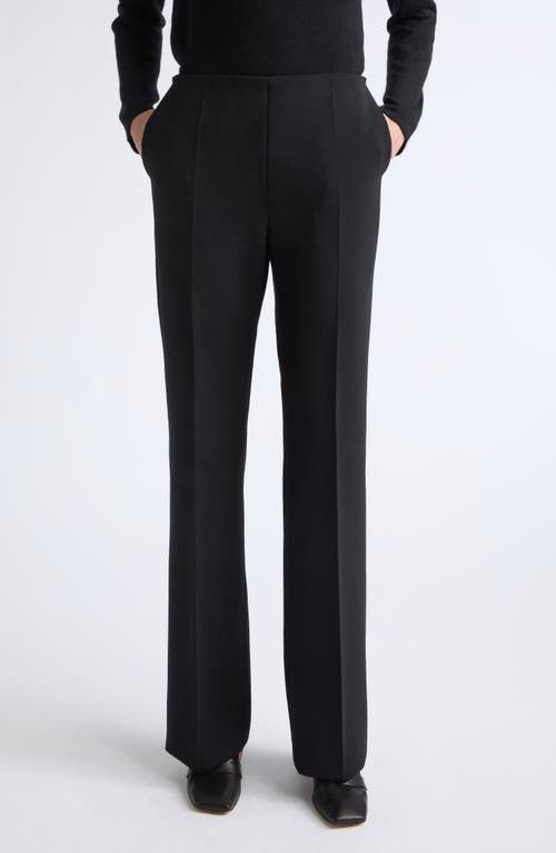Max Mara Max Mara Morata Stretch Virgin Wool Flare Leg Pants