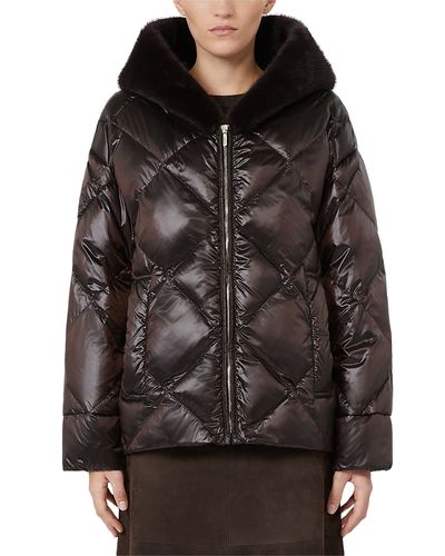 Max Mara Max Mara Mtcnebbie Quilted Down Coat
