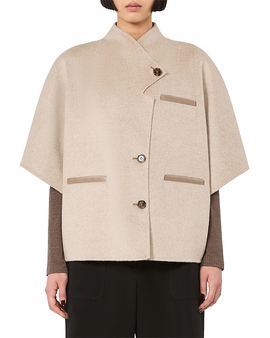 Max Mara Max Mara Mxaandalo Cashmere Cape Jacket