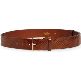 Max Mara Max Mara Mxatrine Leather Belt