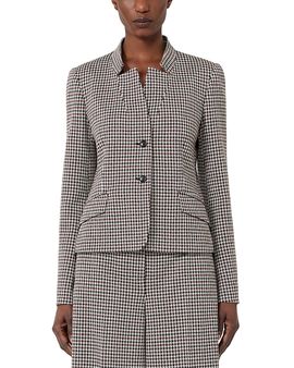 Max Mara Max Mara Mxmaguzze Houndstooth Jacket