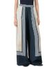 Max Mara Max Mara Mxmcarabo Ultramarine Silk Wide Leg Pants - 1