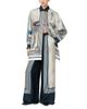 Max Mara Max Mara Mxmcarabo Ultramarine Silk Wide Leg Pants - 2