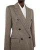 Max Mara Max Mara Mxmeccelso Double Breasted Houndstooth Blazer - 4