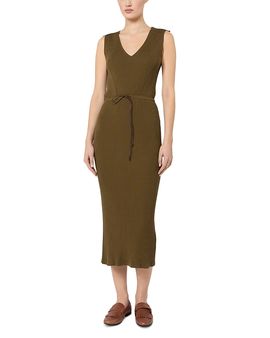 Max Mara Max Mara Mxmfado Ribbed Knit Dress