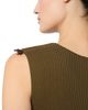 Max Mara Max Mara Mxmfado Ribbed Knit Dress - 5