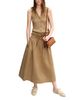 Max Mara Max Mara Mxmfiorire Kaki Knit Waistcoat Dress - 2