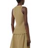 Max Mara Max Mara Mxmfiorire Kaki Knit Waistcoat Dress - 4