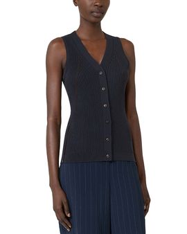 Max Mara Max Mara Mxmfiorire Knitted Waistcoat