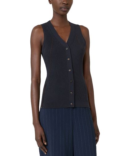 Max Mara Max Mara Mxmfiorire Knitted Waistcoat