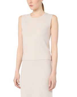 Max Mara Max Mara Mxmgiochi Wool Cashmere Sleeveless Sweater