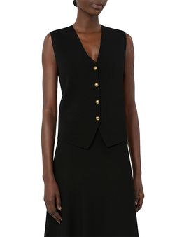 Max Mara Max Mara Mxmgola Knit Waistcoat
