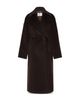 Max Mara Max Mara Mxmpanda Wool & Cashmere Belted Barn Coat - 6